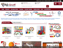 Tablet Screenshot of infokarate.fr